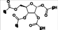 Ribavirin Impurity 17 (α-Ribofuranose Tetraacetate)