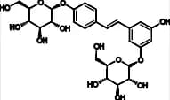 Resveratrol 3,4'-di-D-glucopyranoside