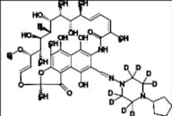 25-Desacetyl Rifapentine-d8
