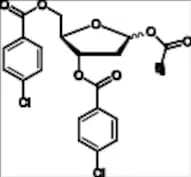 1-O-Acetyl-3,5-bis(4-chlorobenzoyl)-2-deoxy-D-ribose
