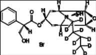 Hyoscine Butylbromide-d9 (N-Butyl Scopolamine Bromide-d9, N-Butyl Hyoscine Bromide-d9)