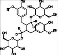 rac-Secoisolariciresinol Diglucoside-d4
