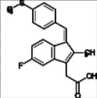 Sulindac EP Impurity C (Sulindac USP Related Compound C, Sulindac Sulfide)