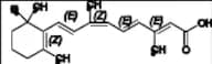 Tretinoin EP Impurity D (Isotretinoin EP Impurity D, 9-cis-Retinoic Acid, Alitretinoin)