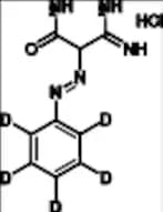 3-Amino-3-imino-2-(2-phenyldiazenyl)propanamide-d5 Hydrochloride
