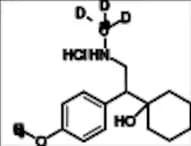 Venlafaxine EP Impurity D-13C-d3 HCl (Venlafaxine USP Related Compound A-13C-d3, N-Desmethyl Venla…