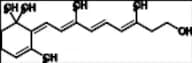 Vitamin A EP Impurity C (retro-Vitamin A, all-trans-retro Retinol) (Mixture of Z and E Isomers)