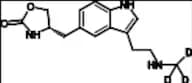 Zolmitriptan EP Impurity G-d3 (Zolmitriptan USP Related Compound A-d3, N-Desmethyl Zolmitriptan-d3)