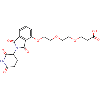 Thalidomide-O-PEG2-Acid