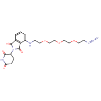 Pomalidomide 4'-PEG3-azide