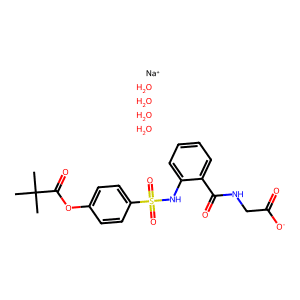 Sivelestat sodium tetrahydrate