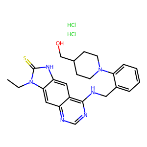 Thioquinapiperifil dihydrochloride