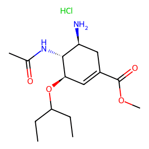 Oseltamivir acid methyl ester hydrochloride