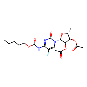 5'-Deoxy-5-fluoro-N-[(pentyloxy)carbonyl]cytidine 2',3'-diacetate