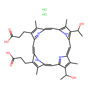 Hematoporphyrin dihydrochloride