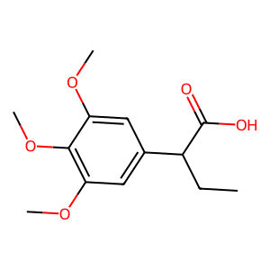 2-(3,4,5-Trimethoxyphenyl)butanoic acid