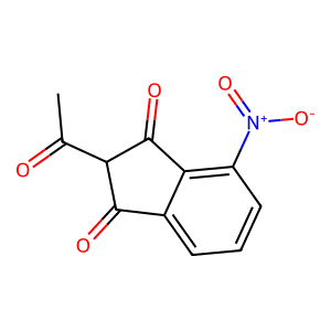 2-Acetyl-4-nitroindane-1,3-dione