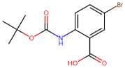 2-Amino-5-bromobenzoic acid, N-BOC protected