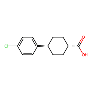 trans-4-(4-Chlorophenyl)cyclohexane-1-carboxylic acid