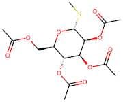 (2R,3R,4S,5S,6R)-2-(Acetoxymethyl)-6-(Methylthio)Tetrahydro-2H-Pyran-3,4,5-Triyl Triacetate