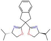 (4S,4?S)-2,2?-(2,3-Dihydro-1H-indene-2,2-diyl)bis(4-isopropyl-4,5-dihydrooxazole)