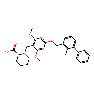 (S)-1-(2,6-Dimethoxy-4-((2-Methyl-[1,1'-Biphenyl]-3-Yl)Methoxy)Benzyl)Piperidine-2-Carboxylic Acid