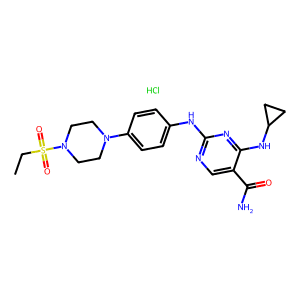 4-(Cyclopropylamino)-2-((4-(4-(Ethylsulfonyl)Piperazin-1-Yl)Phenyl)Amino)Pyrimidine-5-Carboxamide …