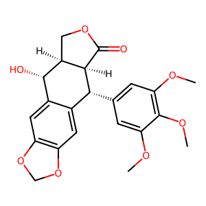 (5R,5As,8Ar,9R)-9-Hydroxy-5-(3,4,5-Trimethoxyphenyl)-5,8,8A,9-Tetrahydrofuro[3',4':6,7]Naphtho[2,3…