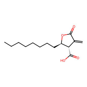 Trans-4-Methylene-2-Octyl-5-Oxotetrahydrofuran-3-Carboxylic Acid