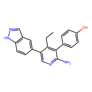 4-(2-Amino-4-Ethyl-5-(1H-Indazol-5-Yl)Pyridin-3-Yl)Phenol