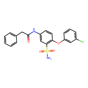 N-(4-(3-Chlorophenoxy)-3-Sulfamoylphenyl)-2-Phenylacetamide
