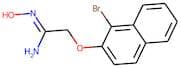2-[1-Bromo(2-naphthyloxy)]-1-(hydroxyimino)ethylamine