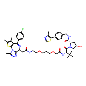 (2S,4R)-1-((2S)-2-(Tert-Butyl)-15-((6S)-4-(4-Chlorophenyl)-2,3,9-Trimethyl-6H-Thieno[3,2-F][1,2,4]…