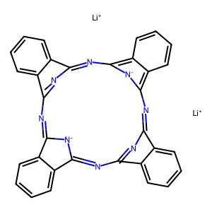 Dilithium Phthalocyanine