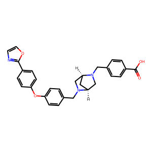 4-(((1S,4S)-5-(4-(4-(Oxazol-2-Yl)Phenoxy)Benzyl)-2,5-Diazabicyclo[2.2.1]Heptan-2-Yl)Methyl)Benzoic…