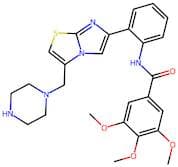 3,4,5-Trimethoxy-N-(2-(3-(Piperazin-1-Ylmethyl)Imidazo[2,1-B]Thiazol-6-Yl)Phenyl)Benzamide