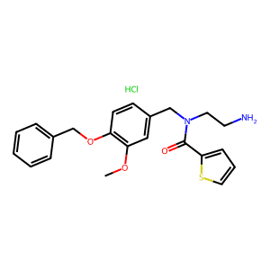 N-(2-Aminoethyl)-N-(4-(Benzyloxy)-3-Methoxybenzyl)Thiophene-2-Carboxamide Hydrochloride