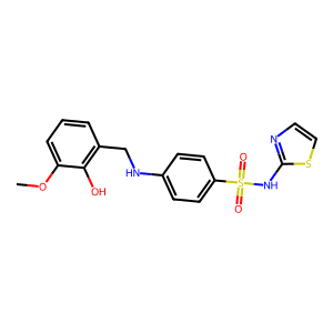 4-((2-Hydroxy-3-Methoxybenzyl)Amino)-N-(Thiazol-2-Yl)Benzenesulfonamide