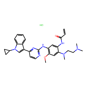 N-(5-((4-(1-Cyclopropyl-1H-Indol-3-Yl)Pyrimidin-2-Yl)Amino)-2-((2-(Dimethylamino)Ethyl)(Methyl)Ami…