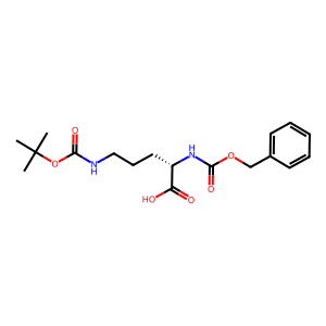 2-(((Benzyloxy)Carbonyl)Amino)-5-((Tert-Butoxycarbonyl)Amino)Pentanoic Acid
