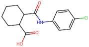 2-[(4-Chlorophenyl)carbamoyl]cyclohexane-1-carboxylic acid