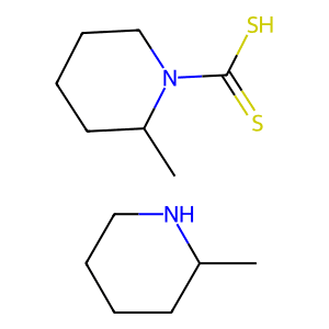 Pipecolyldithiocarbamic Acid Pipecolinium Salt