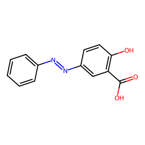 2-Hydroxy-5-(Phenyldiazenyl)Benzoic Acid