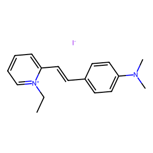 2-[4-(Dimethylamino)Styryl]-1-Ethylpyridinium Iodide