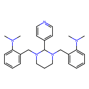 2,2Õ-[[Dihydro-2-(4-Pyridinyl)-1,3(2H,4H)-Pyrimidinediyl]Bis(Methylene)]Bis[N,N-Dimethylbenzenamine