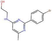 2-((2-(4-Bromophenyl)-6-Methylpyrimidin-4-Yl)Amino)Ethanol