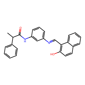 N-(3-(((2-Hydroxynaphthalen-1-Yl)Methylene)Amino)Phenyl)-2-Phenylpropanamide