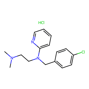 N1-(4-Chlorobenzyl)-N2,N2-Dimethyl-N1-(Pyridin-2-Yl)Ethane-1,2-Diamine Hydrochloride