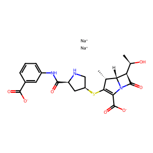 Sodium (4R,5S,6S)-3-(((3S,5S)-5-((3-Carboxylatophenyl)Carbamoyl)Pyrrolidin-3-Yl)Thio)-6-((R)-1-Hyd…
