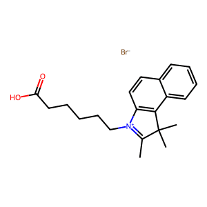 3-(5-Carboxypentyl)-1,1,2-Trimethyl-1H-Benzo[E]Indol-3-Ium Bromide